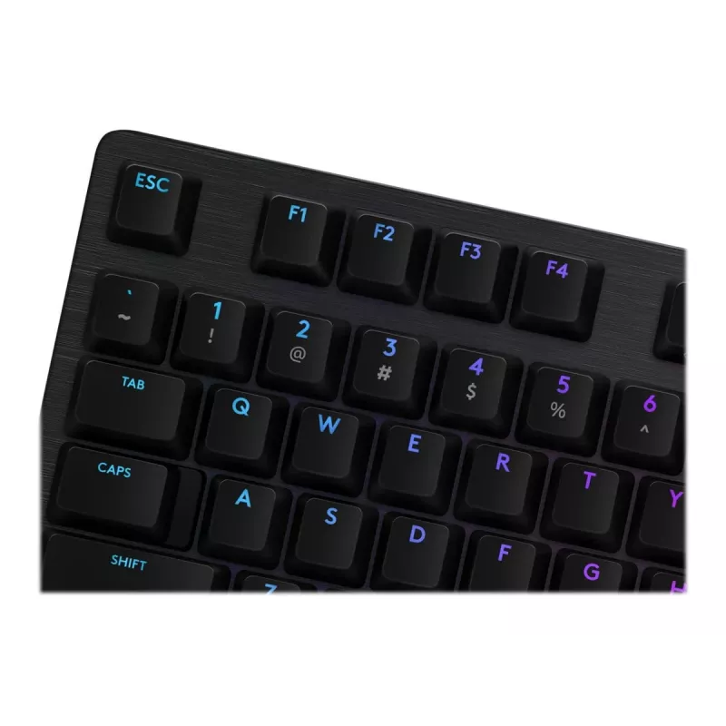 Logitech Gaming G512 - Teclado - Retroiluminación - USB - QWERTY - Español - Interruptores: GX Brown Tactile - Carbón