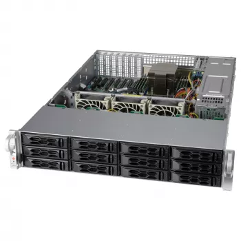 Carcasa de servidor Supermicro CSE-LA26AC12-R920LP1 rack 920W negro gris