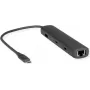 Estación de acoplamiento ROLINE 12021124 USB 3.2 Gen 1 Type-C gris con cable