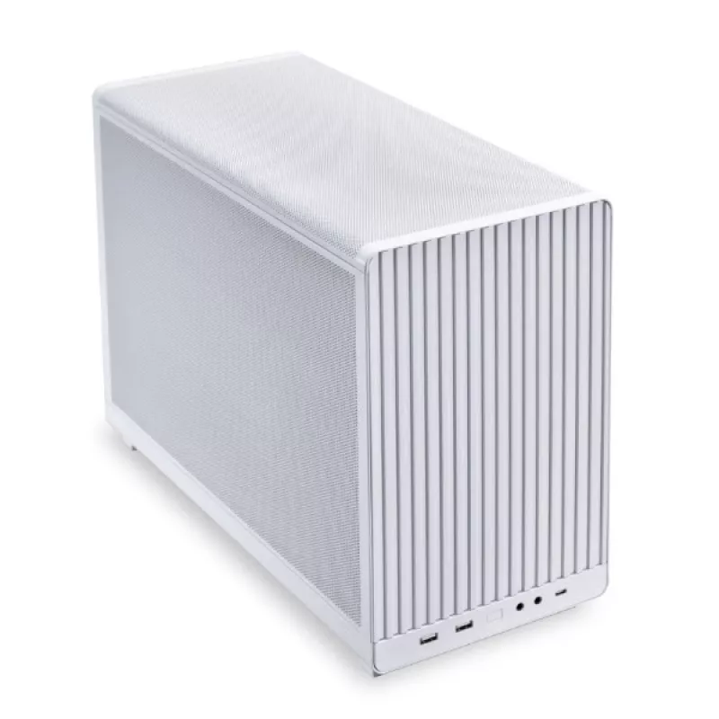 Caja de PC Lian Li A3-mATX Micro Tower blanca