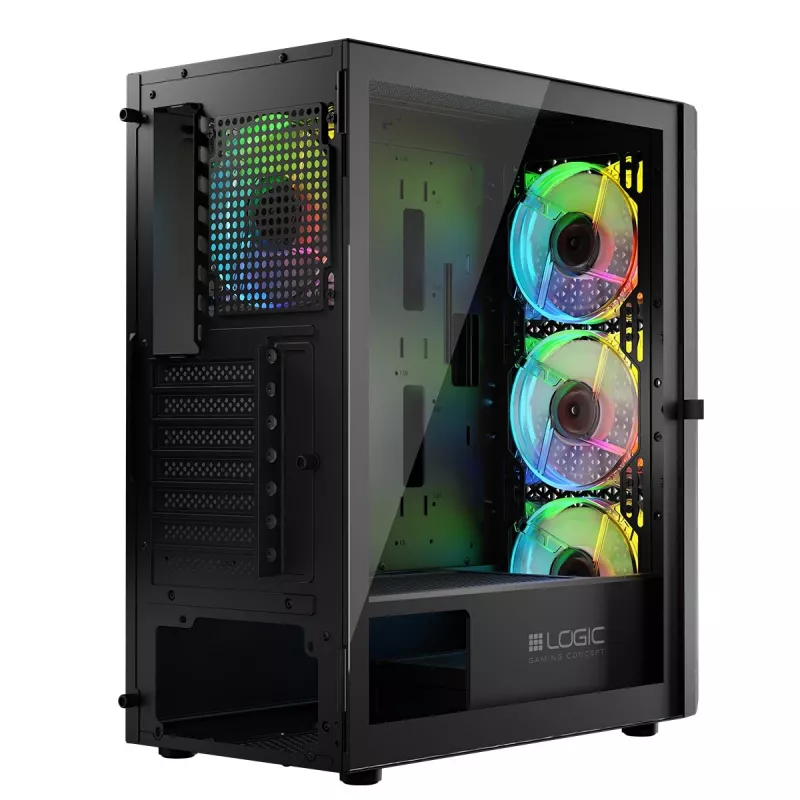 Carcasa Logic ARAMIS ARGB MINIDI USB 3.0 Negra