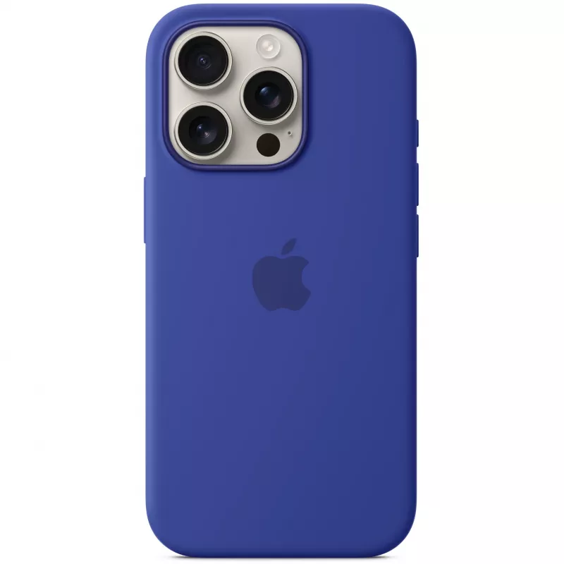 Funda de silicona Apple iPhone 16 Pro MagSafe ultramar