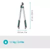 Tijera de podar Gardena EasyCut L gris/turquesa 50 cm (12031-88)