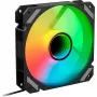 SHARKOON SHARK Mirror RGB PWM 120 mm ventilador de caja, 1500 RPM, negro