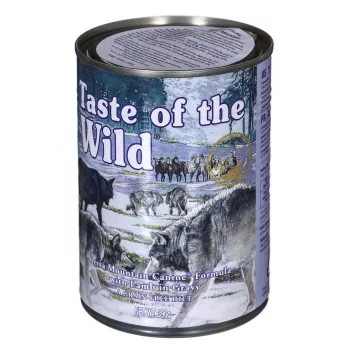 TASTE OF THE WILD Sierra Mountain - Comida húmeda para perros - 390 g