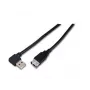 Microconnect USBAAF2ASchwarz Cable USB USB 2.0 1,8 m USB A Negro