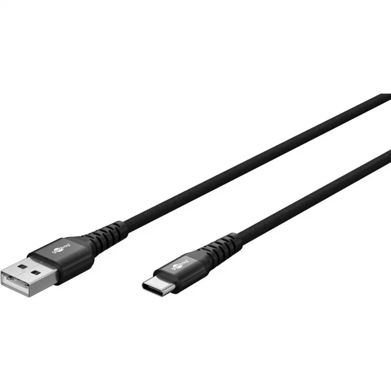 Goobay 74528 cable USB negro