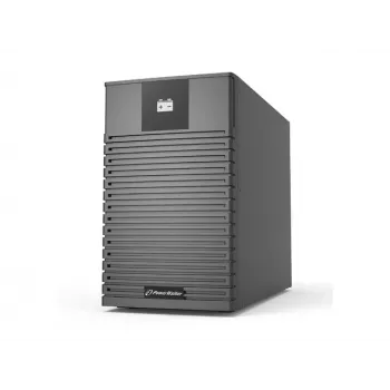 Armario de baterías SAI PowerWalker BP I72T-12x9Ah Torre negro — 12 bahías, baterías 9 Ah, ruedas, 318×192×428 mm