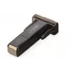 DIGITUS Convertidor USB 2.0 a serie DSUB 9M incl. cable USB-A 80 cm chipset FTDI USB 2.0 a RS232 (FT232RL)