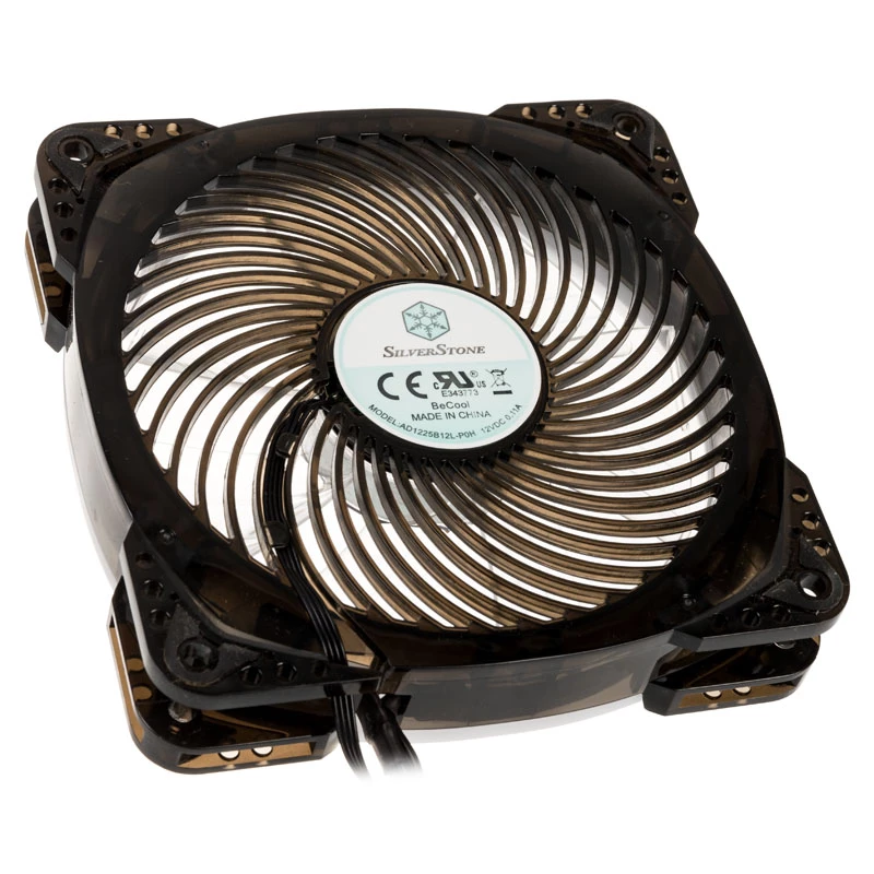 Ventilador de caja SilverStone SST-AP124-ARGB 120mm ARGB - negro