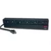 APC Rack PDU, Basic, 1U, 20A, 120V unidad de distribución de energía (PDU) negro