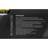 Nitecore P10 V2 linterna, serie Precise, 1100 lm