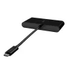 Hub de interfaz Belkin AVC005BTBK USB 3.2 Gen 1 (3.1 Gen 1) Type-C negro
