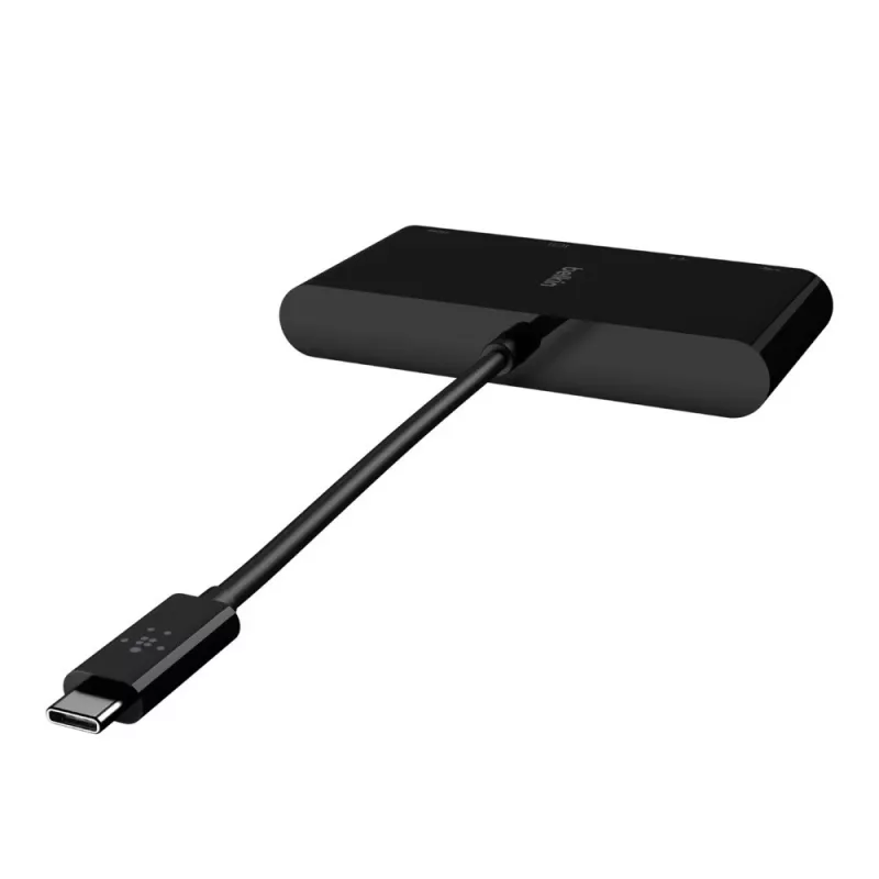 Hub de interfaz Belkin AVC005BTBK USB 3.2 Gen 1 (3.1 Gen 1) Type-C negro