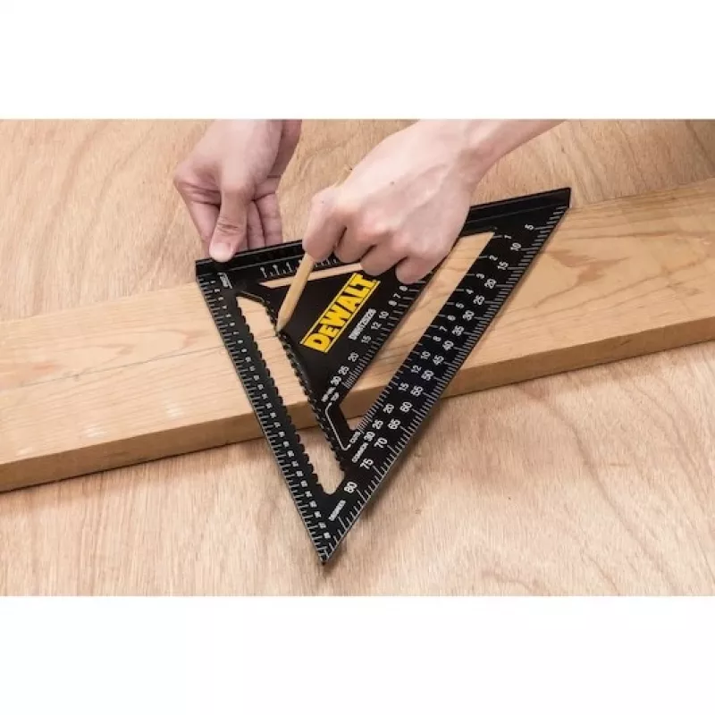 Regla DeWALT DWHT25228-0 300 mm Aluminio Negro Amarillo