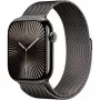 Apple Watch Series 10 GPS + Cellular 46mm carcasa de titanio pizarra con correa Milanesa pizarra - M/L (MWYW3QF/A)