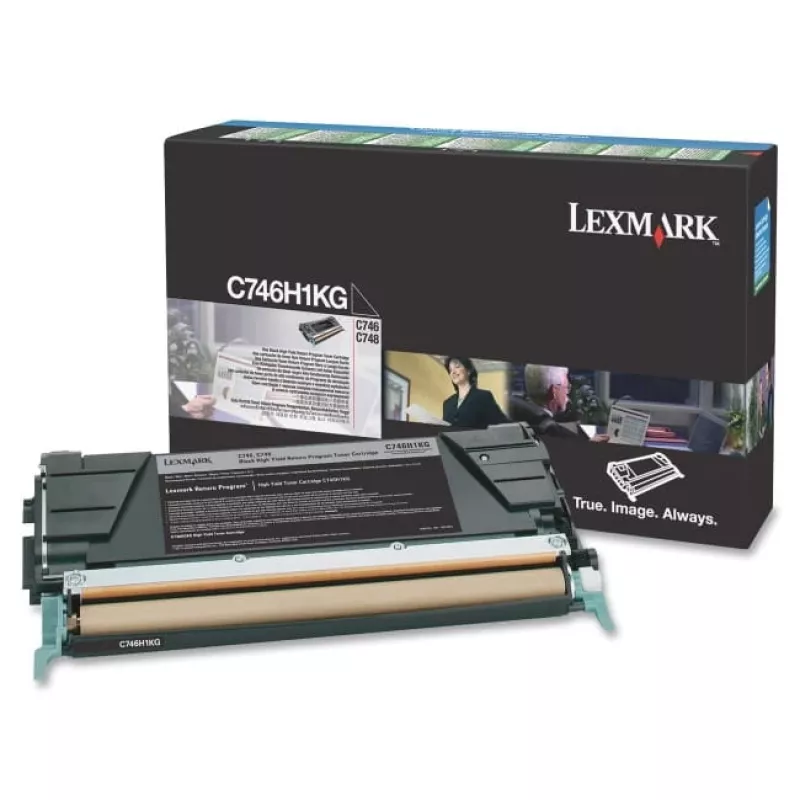 Tóner Lexmark C746H1KG negro 10000 páginas