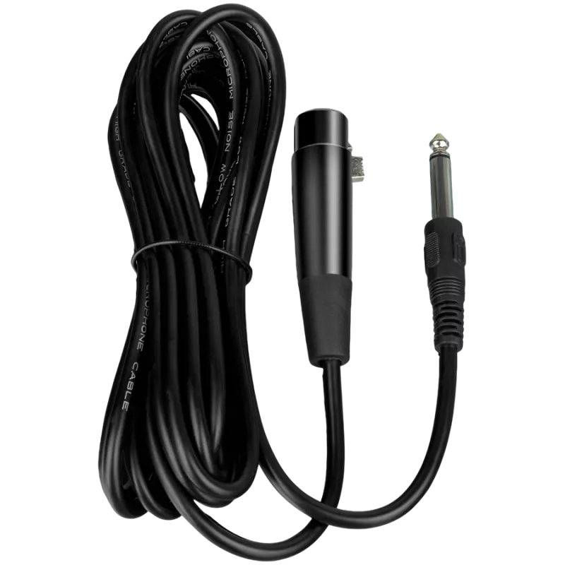 Micrófono SVEN MK-100 (cableado, dinámico, metal, cable 4,0 m, jack 6,3/3,5 mm, cardioide, negro)