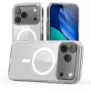 Nevox StyleShell SHOCKFlex - iPhone 17 Pro Max compatible con MagSafe, transparente