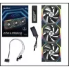 LIAN LI UNI FAN SL Wireless 120 ARGB Negro pack de 3