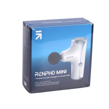 Pistola de masaje Renpho Mini blanca PEU-RP-GM173-WH PEURPGM173WH (PEU-RP-GM173-WH)