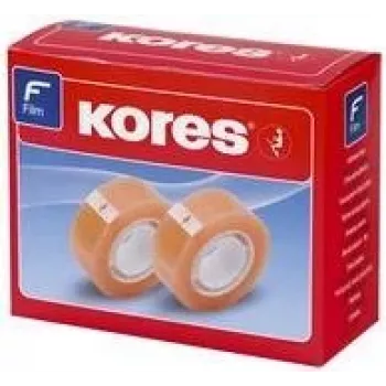 K50312 KORES ADHESIVE FILM(24) 24 uds. de 33 m x 12 mm transparente (K50312)