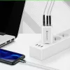 Cargador everActive SQ-655Q 65W, 1×USB-A + 2×USB-C carga rápida