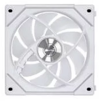 Ventilador para caja de PC Lian Li Uni Fan 12RSLIN3W 120 mm blanco, 12 V, 0,2–2100 rpm, 2,66 mmH2O, FDB