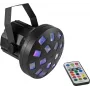 Luz de efecto LED EUROLITE Mini Z-20 USB — 7 colores, foco de escenario compacto alimentado por USB