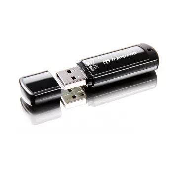 Memoria USB Transcend JetFlash 350 64GB, USB 2.0, Negro