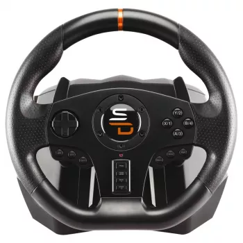 Volante + pedales gaming Subsonic SA5595-PC negro USB