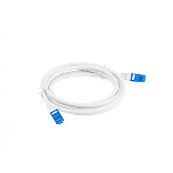 Cable de red LANBERG Cat6a S/FTP 20 m blanco RJ-45 a RJ-45 CCA 26 AWG LSZH