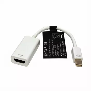 ROLINE Adaptador Mini DisplayPort a HDMI, Mini DP macho - HDMI hembra (12.03.3129)