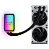 Kit de refrigeración líquida para procesador HYTE THICC Q60 12 cm negro, blanco 2 uds.
