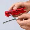 Pelacables Knipex 16 85 125 SB Azul, Rojo