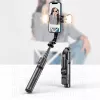 Tech-Protect L05S palo selfie con trípode, luz LED y mando a distancia Bluetooth