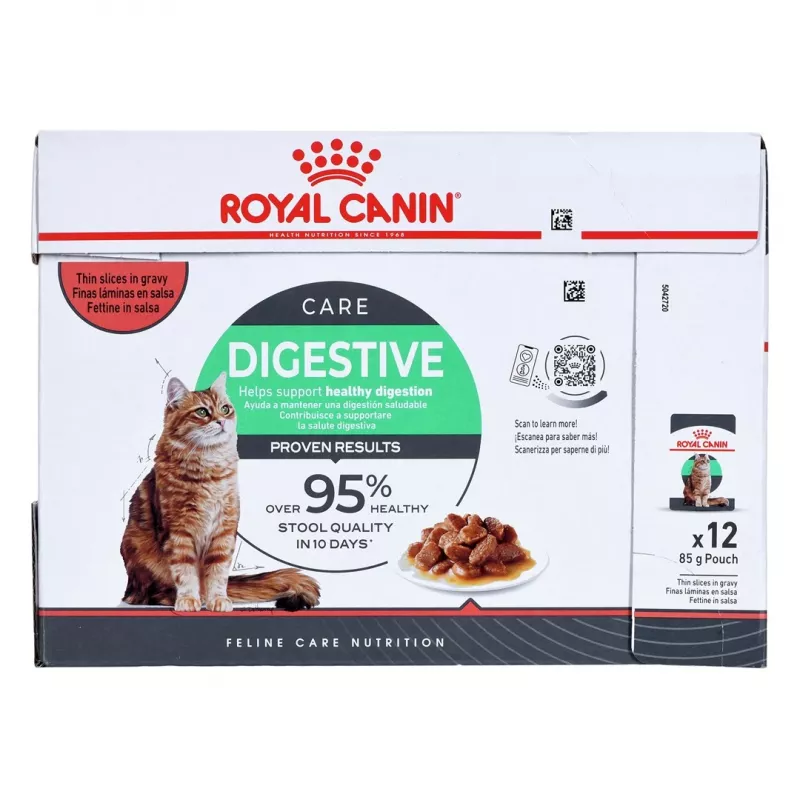 Royal Canin Digest Sensitive Care - Comida húmeda para gatos - 12x85g