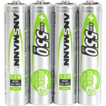 Batería Ansmann blíster 4 X Accu AAA 550 mAh