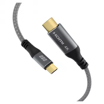 EFB Elektronik Cable USB-C a HDMI 4K30Hz gris - Cable - Digital/Datos (USB-HDMI-00001)