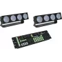 Set de luces LED EUROLITE CBB-4 controlador DMX RGB, controlador para luces LED RGB