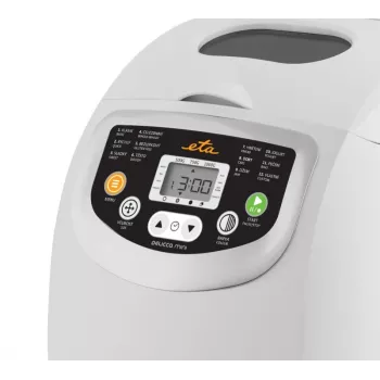 Máquina de pan ETA DELICCA 600 W, pan de máx. 1 kg, blanca, programas: sin gluten, dulce, blanco, integral