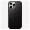 Funda para móvil Nomad NM01693185 para Apple iPhone 16 Pro Max, cuero/TPU/PC, negra, compatible con pantalla de 17,5 cm (6,9