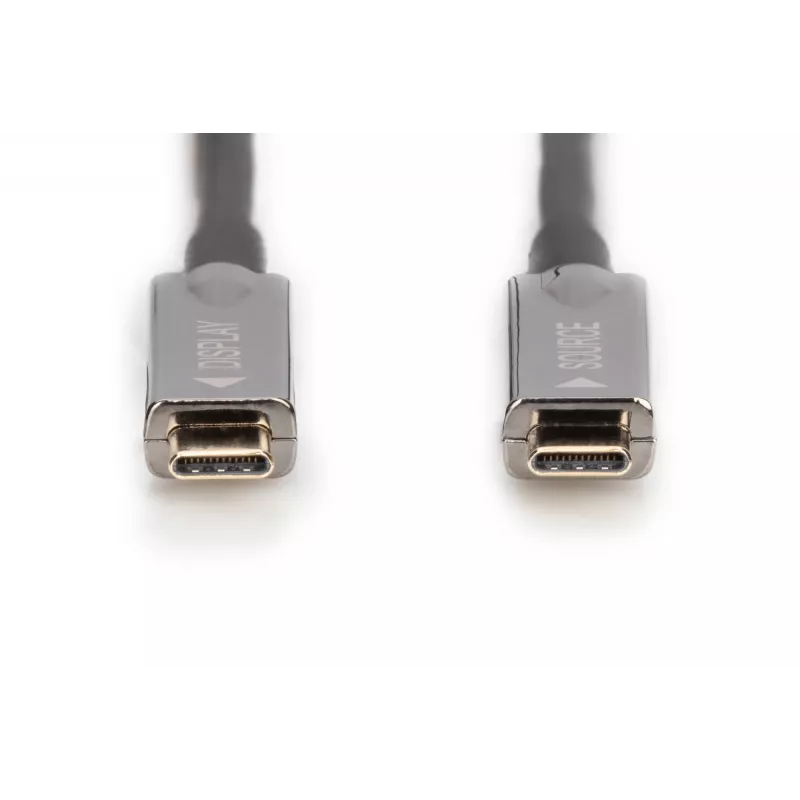 DIGITUS Cable de conexión AV USB-C AOC 10 m 4
