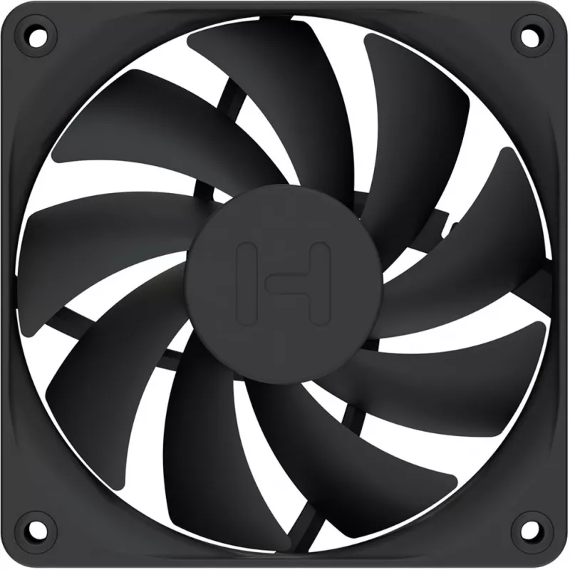 Ventilador de caja HYTE FA12 negro 120 mm pack de 4, compatible con PWM, montaje estándar de 120 mm