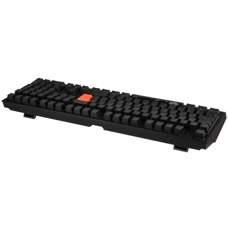 Teclado gaming Ducky Shine 7 USB alemán negro