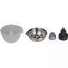 Kenwood AT312 accesorio exprimidor de cítricos – 0,6 L, plata/blanco