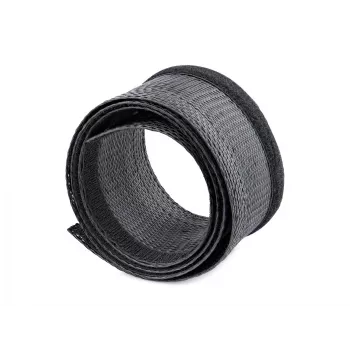 Funda de cables con cierre de velcro StarTech.com de 3 m - recortable - funda de cables de alta resistencia - 3 cm de diámetro - funda de malla - gestión de cables /