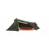 Tienda de túnel easy camp Sarek 1 (verde oscuro/naranja, 2025) — diseño de túnel para una persona