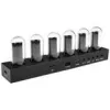 Reloj de mesa Lamptron DC601 IPS negro — reloj de mesa digital con pantalla IPS