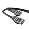 Cable de red Baseus Ethernet RJ45, 10Gbps, 1 m (negro)